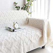 DKNY　 ブランケット　マルチカバー　ソファーカバー　ラグ　178x126 La deco ラ・デコ THROW サークルキルティングコットンマルチ